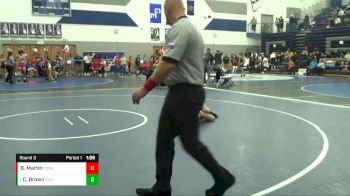 144 lbs Round 3 - Caden Brown, Allen vs Brady Martin, Tonganoxie