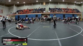 132 lbs Champ. Round 2 - Chase Pugh, St. James School vs Evan Jackson, Loyola-Blakefield