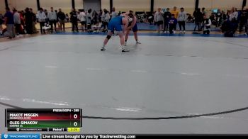 285 lbs Champ. Round 2 - Makot Misgen, Minnesota State vs Oleg Simakov, Harper CC