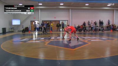 174 lbs 7th Place Match - Tyler Balent, RIT vs Gavin McLaughlin, Brockport