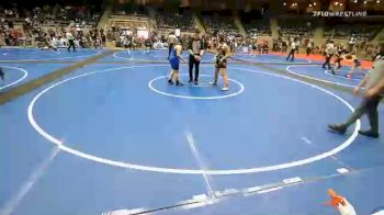 155 lbs Consolation - Cilee Turner, Lexington TDC vs Madison Welch, Harrah Little League Wrestling