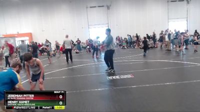 80 lbs Cons. Round 3 - Jeremiah Pitter, KC Elite Training Center vs Henry Hamet, Eastside Youth Wrestling