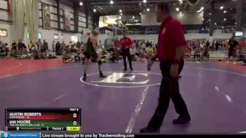 175 lbs Semis (4 Team) - Ian Moore, TROJAN WRESTLING CLUB vs Austin Roberts, RAW POWER