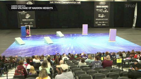 High Voltage of Haddon Heights "Haddon Heights NJ" at 2025 WGI Guard World Championships