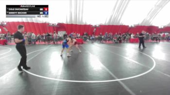 144 lbs 2nd Place Match - Cole DuChateau, Askren Wrestling Academy vs Emmitt Becker, Askren Wrestling Academy