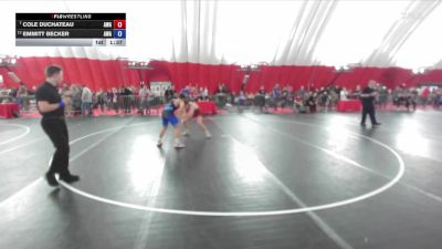 144 lbs 2nd Place Match - Cole DuChateau, Askren Wrestling Academy vs Emmitt Becker, Askren Wrestling Academy