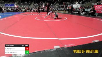 67 lbs Consi Of 8 #2 - Camden Porter, Neighborhood Wrestling Club vs Jackson Hermann, Greater Heights Wrestling