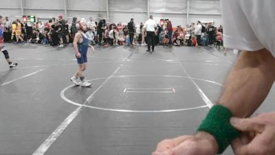 56 lbs Round 5 (6 Team) - Leo Brumfield, Contenders WA Green vs Graier Vold, Potentially Dangerous