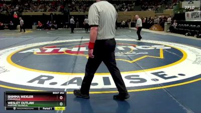 165-2A/1A Quarterfinal - Wesley Outlaw, Harford Technical vs Shimma Wexler, Poolesville