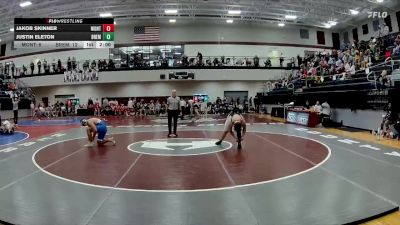 215 lbs Round 1 (16 Team) - Justin Eleton, Bremen vs Jakob Skinner, Jasper County