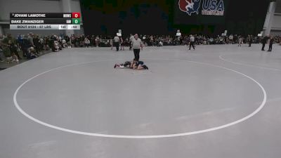 67 lbs Cons. Sub-rd Of 16 - Jovani Lamothe, Mat Demon Wrestling Club vs Dake Zwanziger, Immortal Athletics WC