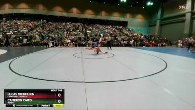 106 lbs Cons. Round 1 - Cameron Caito, Beyer vs Lucas Michelsen, Cathedral Catholic