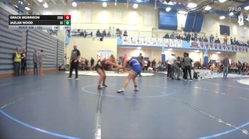 120 lbs Cons. Round 5 - Jazlan Wood, Sugar Salem vs Grace Morrison, Star Valley High School