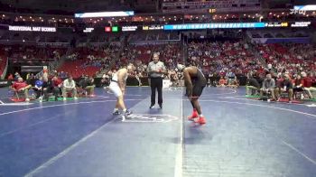 3A-285 lbs Semifinal - Dreshaun Ross, Fort Dodge vs Cary Cox, Pleasant Valley