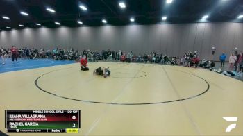 120-127 lbs Round 4 - Iliana Villagrana, All American Wrestling Club vs Rachel Garcia, Texas