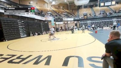 133 lbs Cons. Semi - Ty Reeves, Western Colorado vs Jeremiah Waldschmidt, EAP OTC
