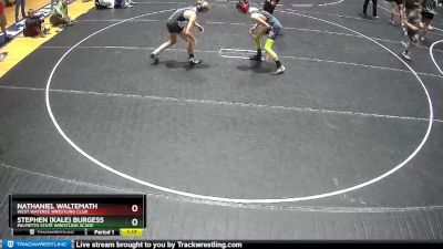 101 lbs Round 3 - Nathaniel Waltemath, West Wateree Wrestling Club vs Stephen (Kale) Burgess, Palmetto State Wrestling Acade