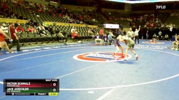 106 Class 2 lbs Cons. Round 2 - Victor Schmalz, Pleasant Hill vs Jace Amschler, Ste. Genevieve