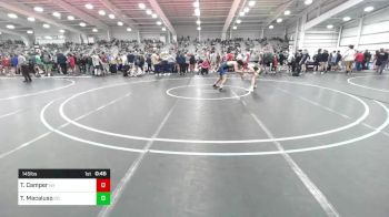 145 lbs Consi Of 64 #2 - Tavian Camper, NY vs Tony Macaluso, CO