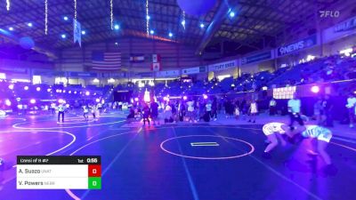 145 lbs Consi Of 8 #2 - Araya Suazo, Unattached vs Victoria Powers, Nebraska Wr Ac