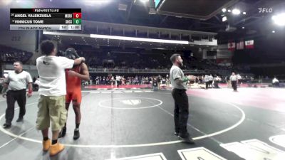 175 lbs 7th Place Match - Angel Valenzuela, Merced vs Vinnicus Tome, Stone Ridge Christian