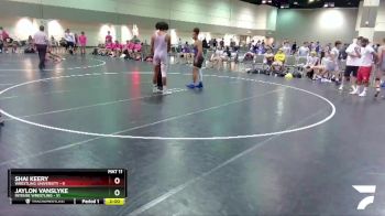 195 lbs Round 3 (6 Team) - Shai Keery, Wrestling University vs Jaylon Vanslyke, Intense Wrestling