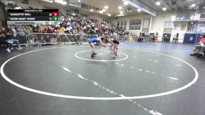 125 lbs Quarterfinal - Rose Mary Dodd, Temescal Canyon vs Sussette Bell, Rancho Cucamonga