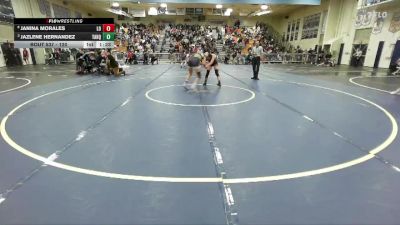 120 lbs Quarterfinal - Jazlene Hernandez, Tahquitz vs Janina Morales, Los Osos