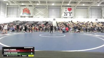 67 lbs Quarterfinal - Parker Watson, Elmira Junior Wrestling Club vs Wyatt Torres, Indian River Wrestling Club