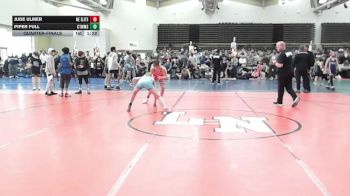 97 lbs Quarterfinal - Jude Ulmer, Nebraska Elite - ESE vs Piper Full, CT Whale Orca - ESE