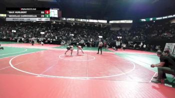 146 lbs Cons. Round 4 - Max Hurlbert, Unattached vs Nicholas Carrossellia, STR1