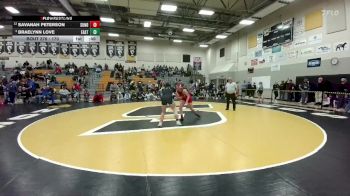 170 lbs 3rd Place Match - Savanah Peterson, Sundance vs Braelynn Love, Cheyenne East