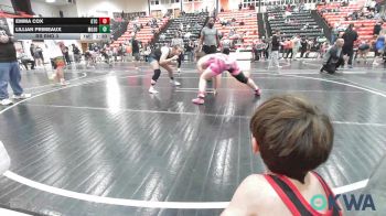 165 lbs Rr Rnd 3 - Emma Cox, Grove Takedown Club vs Lillian Primeaux, Mojo Grappling Academy