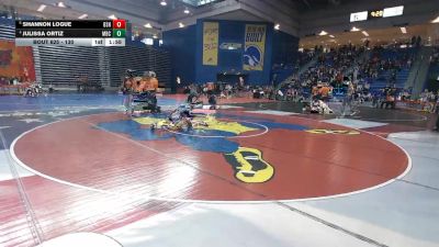 130 lbs Quarterfinal - Shannon Logue, Bishop Shanahan vs Julissa Ortiz, Mariana Bracetti Charter Academy