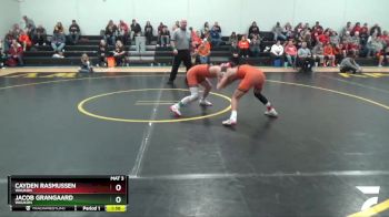 JV-2 lbs Round 3 - Jacob Grangaard, Waukon vs Cayden Rasmussen, Waukon