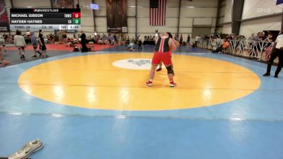 285 lbs Rr Rnd 1 - Michael Gibson, TNWC Purple vs Hayden Haynes, Combat Athletics