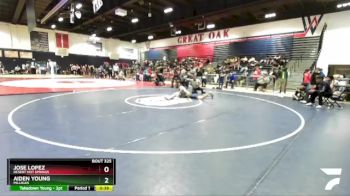 106 lbs Cons. Round 2 - Aiden Young, Millikan vs Jose Lopez, Desert Hot Springs