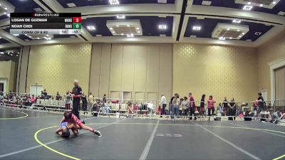 69 lbs Consi Of 8 #2 - Logan De Guzman, Monster Garage vs Noah Choi, Rancho Bernardo HS