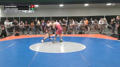 190 lbs Round Of 64 - Jacob Stroud, SC vs Caden Krueger, MI