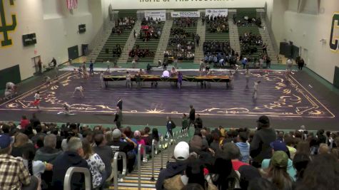 Gold Winterguard "Covina CA" at 2025 WGI Guard Manhattan Beach Regional