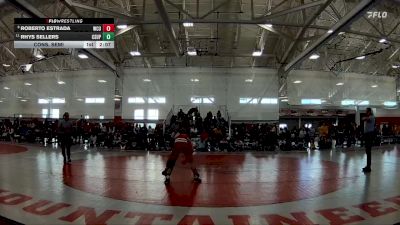 125 lbs Cons. Semi - Roberto Estrada, Western Colorado vs Rhys Sellers, CSU-Pueblo