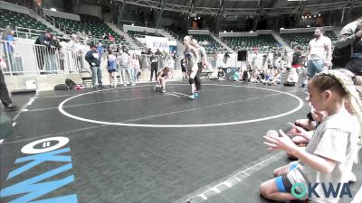 100 lbs Rr Rnd 1 - Emerson Rollings, SE Girls vs Julianna Poff, NW Girls