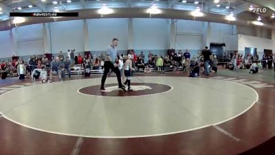 53 lbs Champ. Round 1 - Roman Misero, FCA Hurricanes vs Roman Creasy, Staunton River Wrestling Club