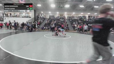 106 lbs Cons. Round 6 - Axton Gates, GI Grapplers vs Kevin Rodriguez, Sutherland Youth Wrestling Clu