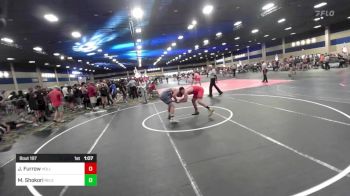 175 lbs Round Of 16 - James Furrow, Hollister Razorbacks vs Mushtaq Shokori, Relentless Academy