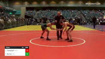 132 lbs Consolation - Jarron Campbell, Morgan vs Tharen Burns, Poway B