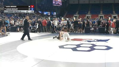 144 lbs Champ. Rd Of 32 - Alex Briggs, Ohio vs Lukas Boxley, Connecticut