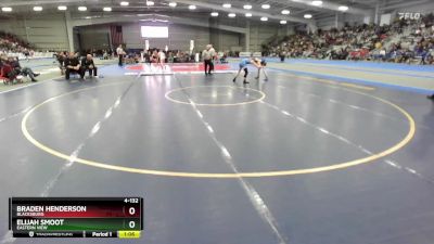 4-132 lbs Semifinal - Braden Henderson, Blacksburg vs Elijah Smoot, Eastern View