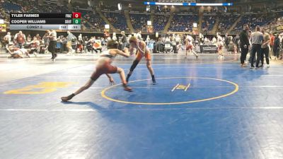 95 lbs Consy 5 - Tyler Farmer, Frazier vs Cooper Williams, Southern Columbia