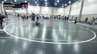 100 lbs Rr Rnd 3 - Morgan Nelson, Jax Wrestling Club vs Anna Mocco, ATT / Mocco Wrestling